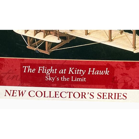 Hallmark Keepsake 1997 The Flight At Kitty Hawk Ornament - Picture 2 of 11